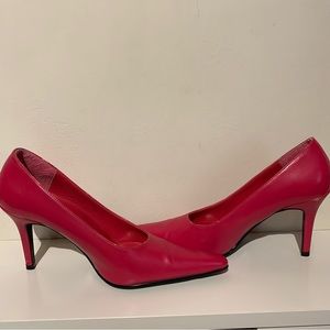 Hot pink stilettos by Unlisted